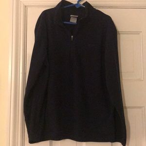 Boys fleece pullover-navy blue